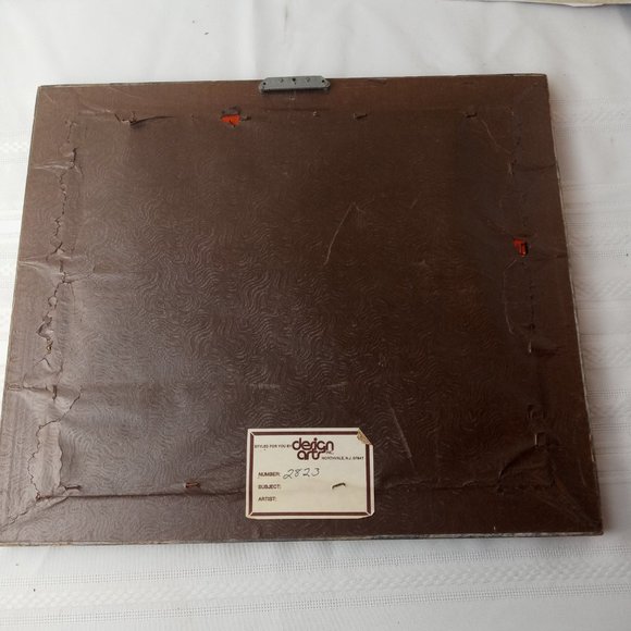 Vintage River Marsh Landscape Scene by Alex Secher Framed by Design Arts #2823 - Picture 3 of 6